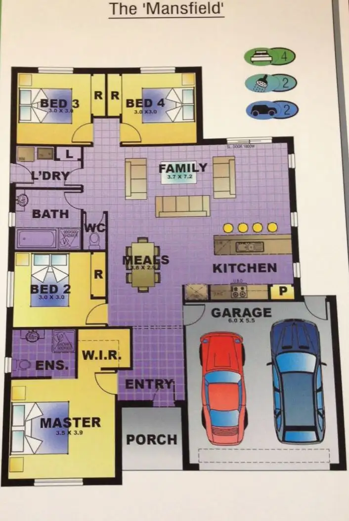 Floorplan of Homely house listing, 19 Kalorama Street, Tarneit VIC 3029
