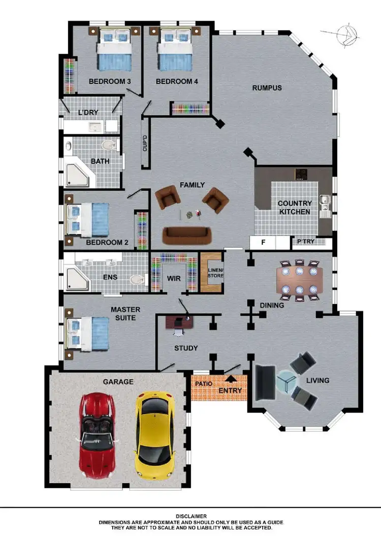Floorplan of Homely house listing, 30 Kinnard Way, Kellyville NSW 2155
