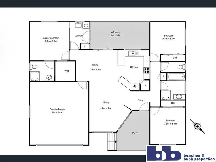 Floorplan of Homely house listing, Address available on request