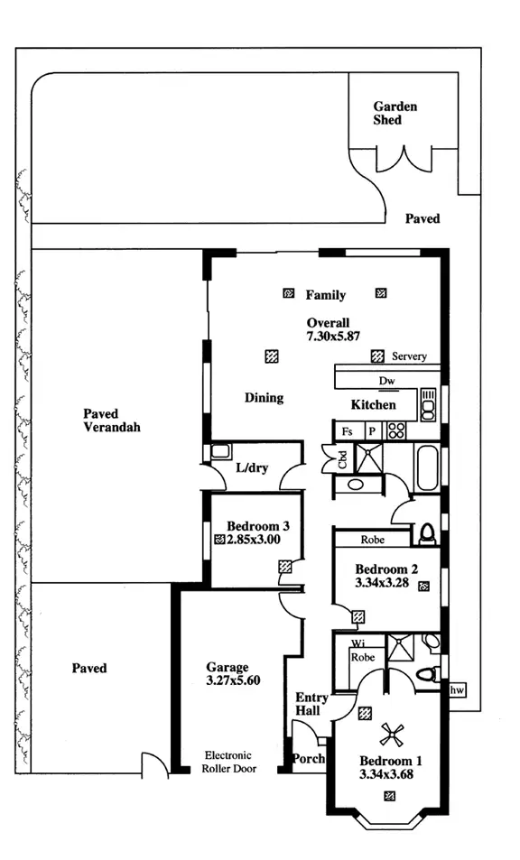 Floorplan of Homely house listing, 42 Holdfast Dr, Sheidow Park SA 5158
