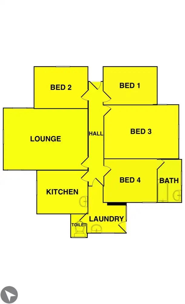 Floorplan of Homely house listing, 17 Station Street, Hamilton VIC 3300