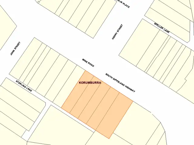 Floorplan of Homely land listing, 26-30 Mine Road, Korumburra VIC 3950