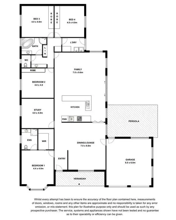 Floorplan of Homely house listing, 19 Kookaburra Court, Mount Gambier SA 5290
