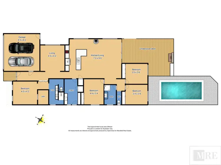 Floorplan of Homely house listing, 67 Cambridge Drive, Mansfield VIC 3722