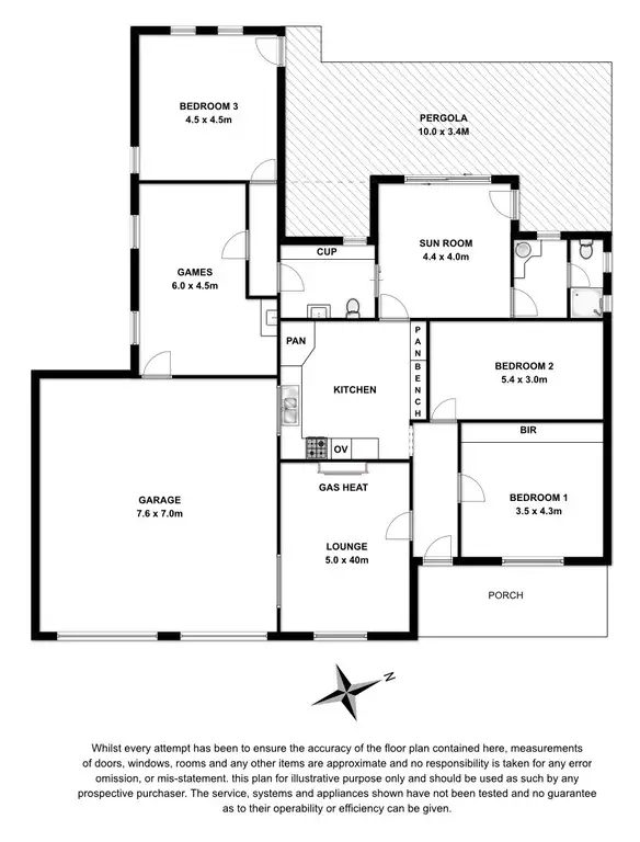 Floorplan of Homely house listing, 23 McDONALD STREET, Mount Gambier SA 5290