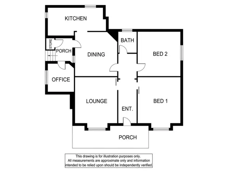 Floorplan of Homely house listing, 5 CHUTE STREET, Mount Gambier SA 5290
