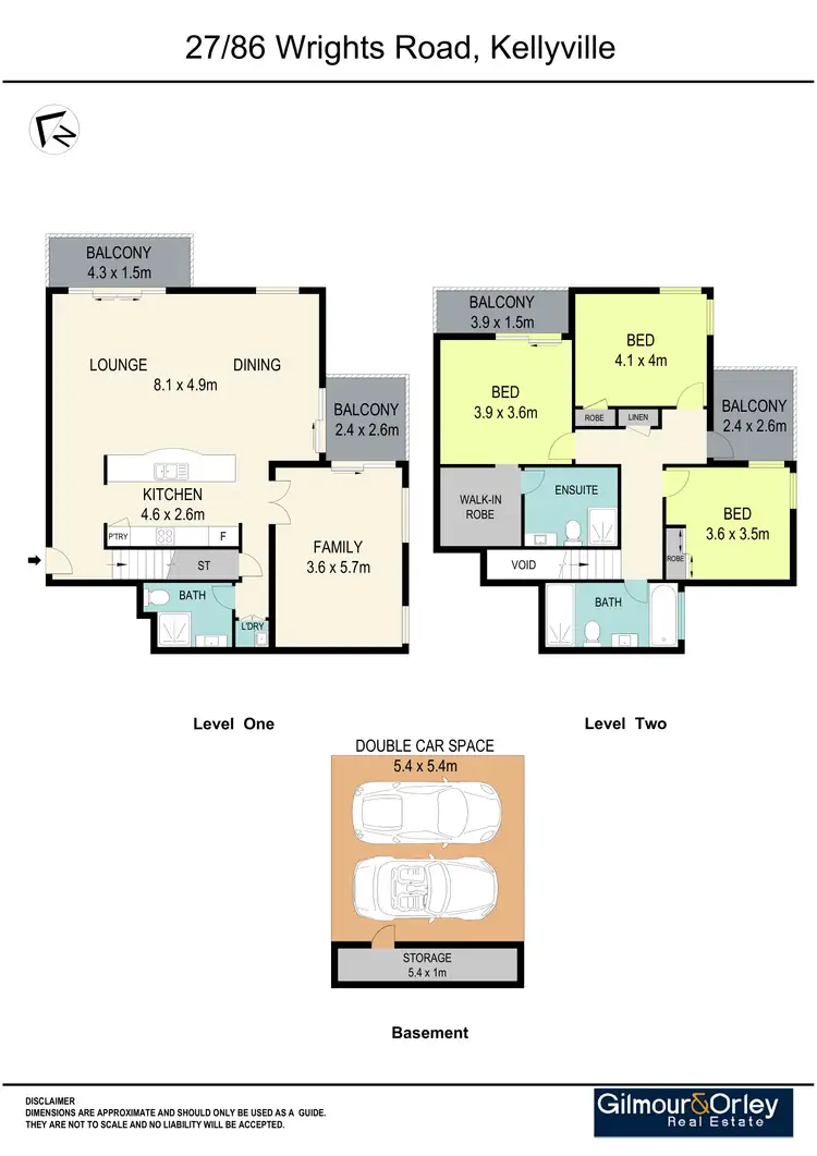 Floorplan of Homely apartment listing, 27/86 Wrights Road, Kellyville NSW 2155