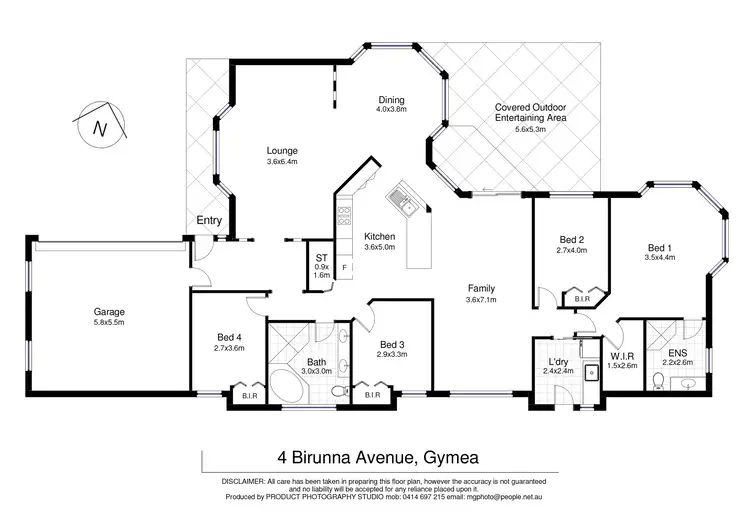 Floorplan of Homely house listing, 4 Birunna Avenue, Gymea NSW 2227