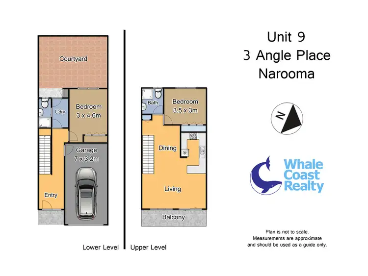 Floorplan of Homely townhouse listing, 9/3 Angle Pl, Narooma NSW 2546