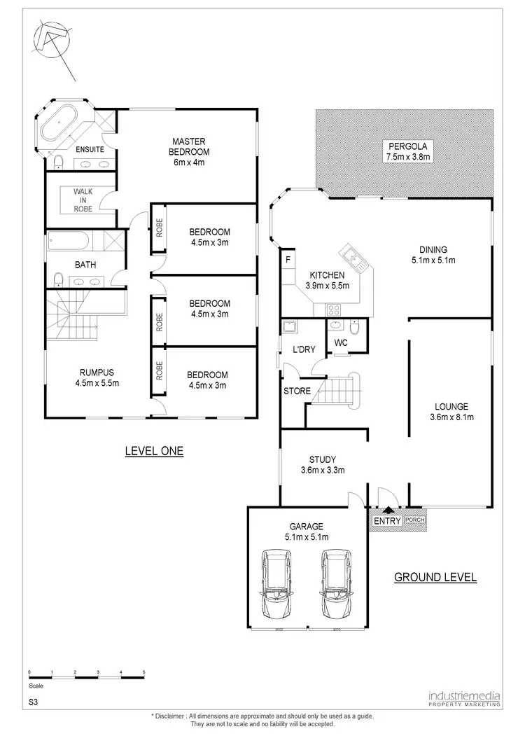 Floorplan of Homely house listing, 8 Kingdom Place, Kellyville NSW 2155