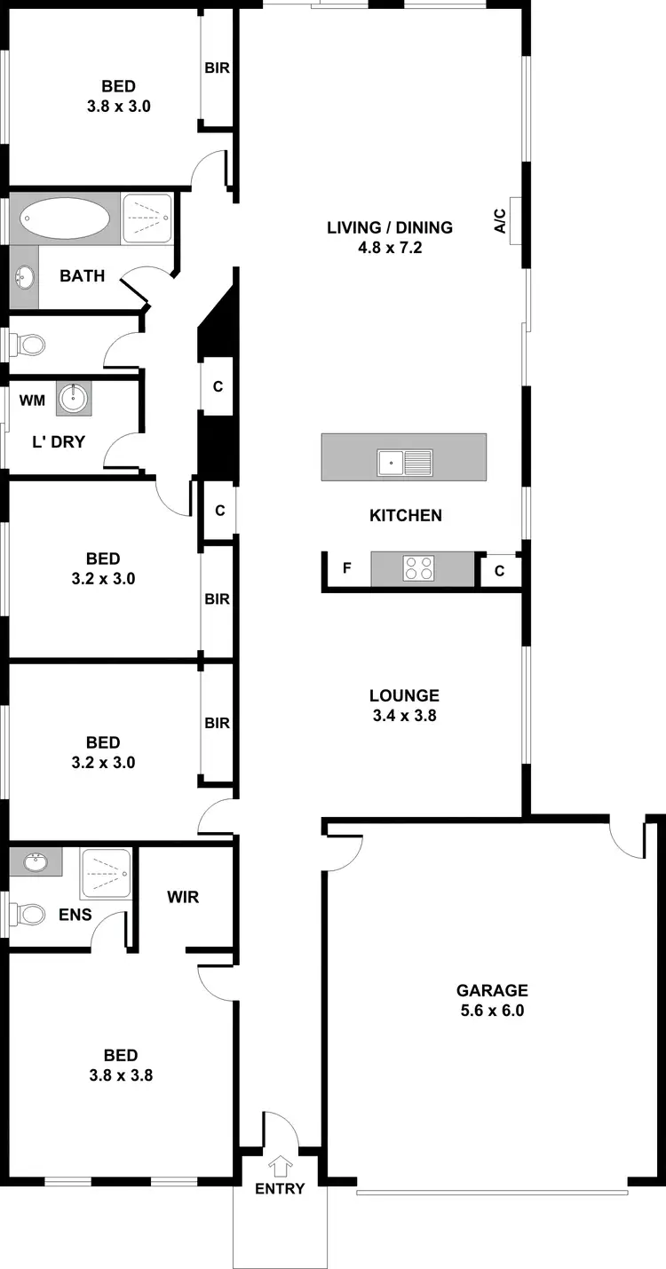 Floorplan of Homely house listing, 147 Westmeadows Lane, Truganina VIC 3029