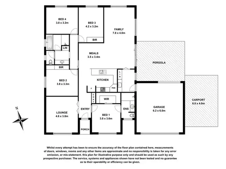 Floorplan of Homely house listing, 25 Longmire Terrace, Mount Gambier SA 5290
