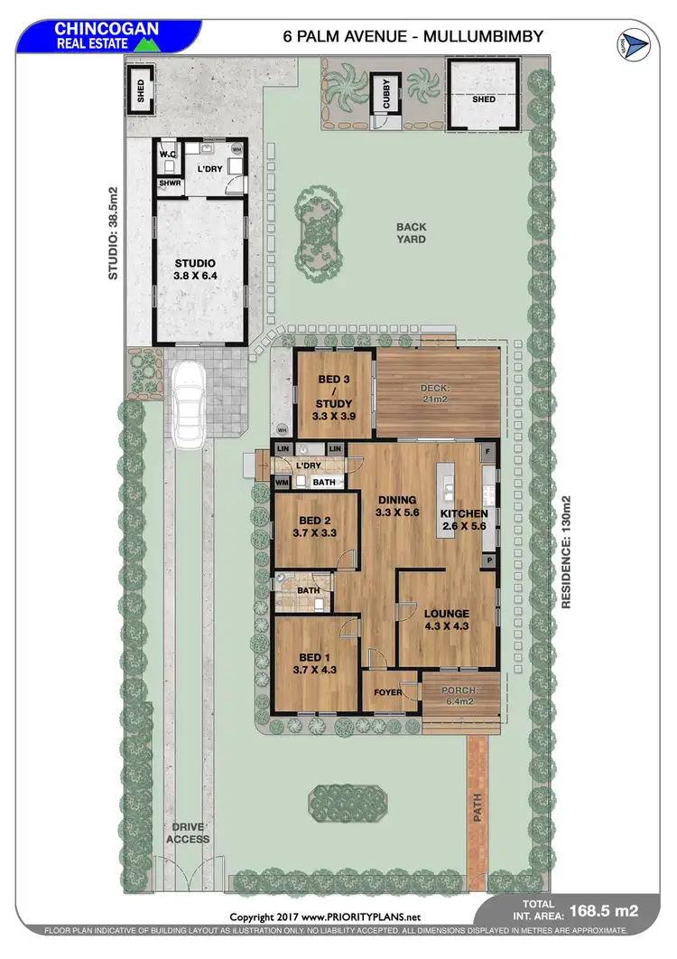 Floorplan of Homely house listing, 6 Palm Ave, Mullumbimby NSW 2482
