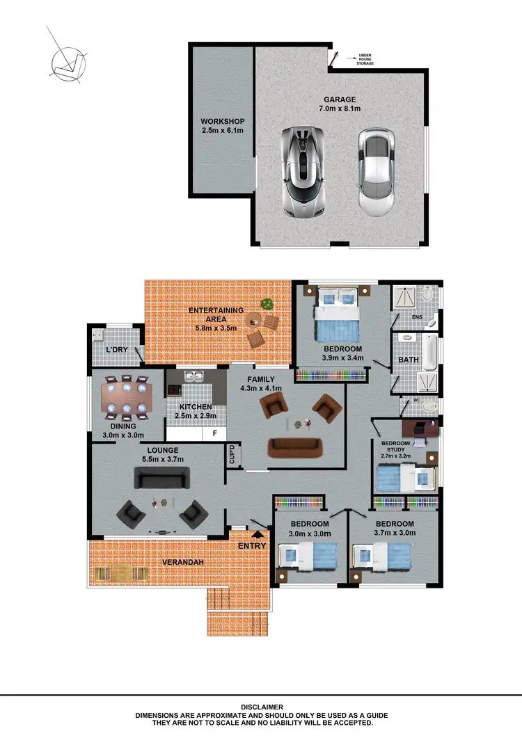 Floorplan of Homely house listing, 47 Janamba Avenue, Kellyville NSW 2155