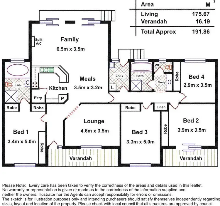 Floorplan of Homely rural property listing, 5-7 Murray Street, Stockport SA 5410