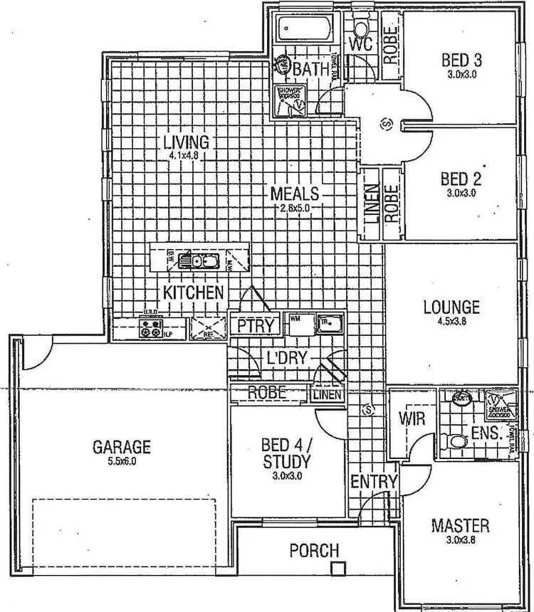 Floorplan of Homely house listing, 13 Mapleton Way, Tarneit VIC 3029
