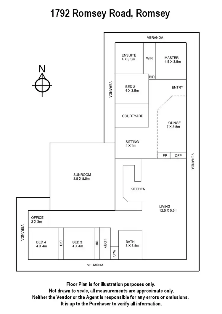 Floorplan of Homely house listing, 1792 Romsey Road, Romsey VIC 3434