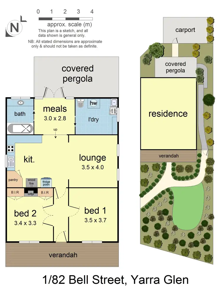 Floorplan of Homely house listing, 1/82 Bell Street, Yarra Glen VIC 3775