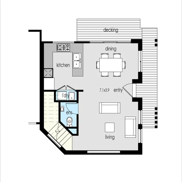 Floorplan of Homely unit listing, 1/9 Pritchard Avenue, Braybrook VIC 3019