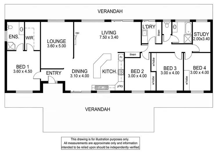 Floorplan of Homely rural property listing, 63 CONSIDINE ROAD, BURRUNGULE VIA, Mount Gambier SA 5291