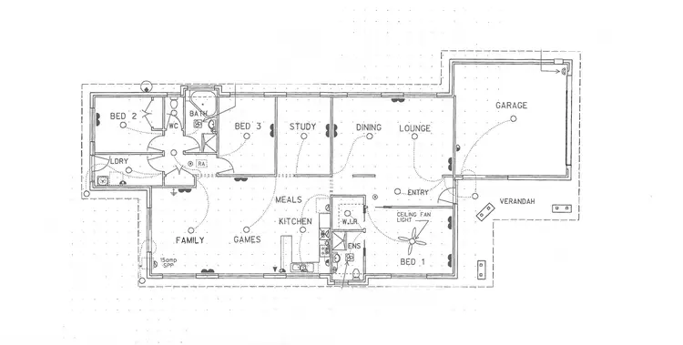 Floorplan of Homely rural property listing, 4106 Midland Highway, Barjarg VIC 3723