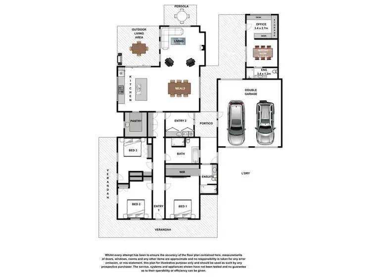 Floorplan of Homely house listing, 66 Cox Street, Port Fairy VIC 3284