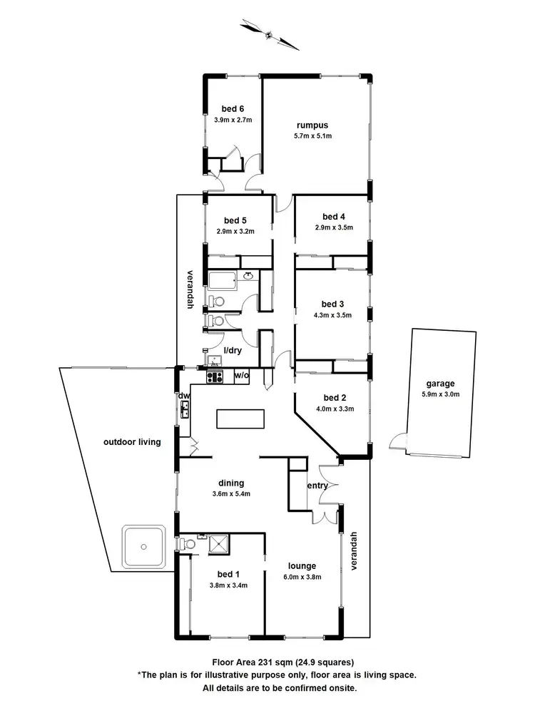 Floorplan of Homely house listing, 15 Tania Court, Pakenham VIC 3810