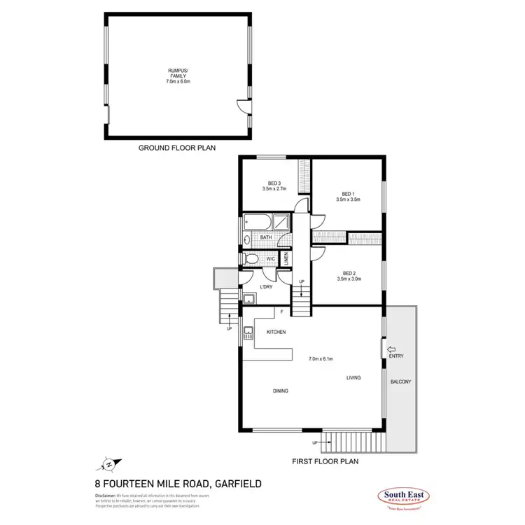 Floorplan of Homely house listing, 8 Fourteen Mile Road, Garfield VIC 3814