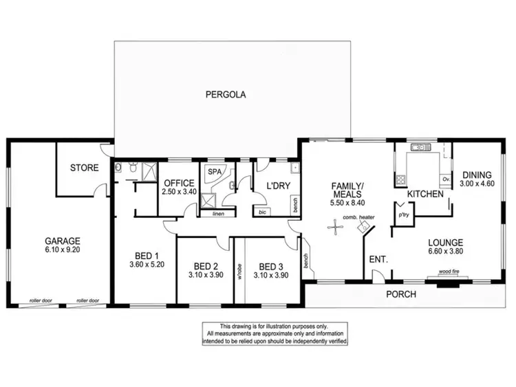 Floorplan of Homely house listing, 201 WYNHAM ROAD, Mount Gambier SA 5290