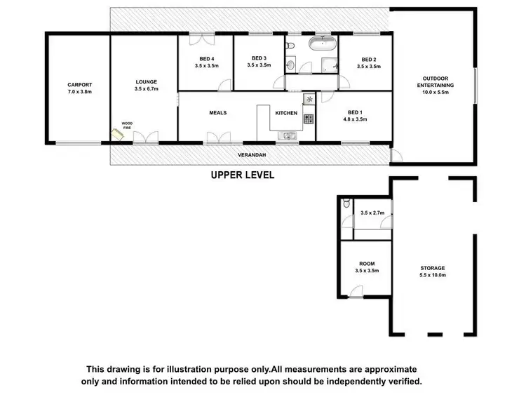 Floorplan of Homely house listing, 63 Wilson Lane, Glencoe SA 5291