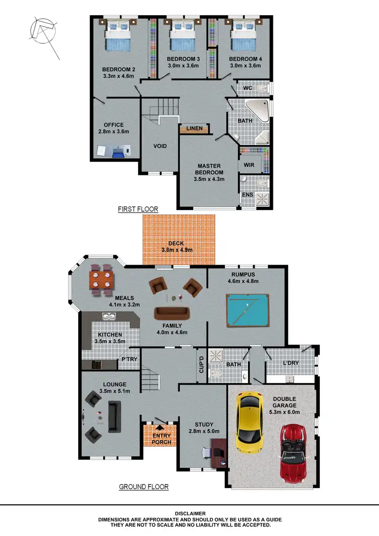 Floorplan of Homely house listing, 10 O'Grady Place, Kellyville NSW 2155