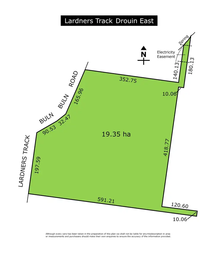 Floorplan of Homely rural property listing, Lardners Track, Drouin East VIC 3818