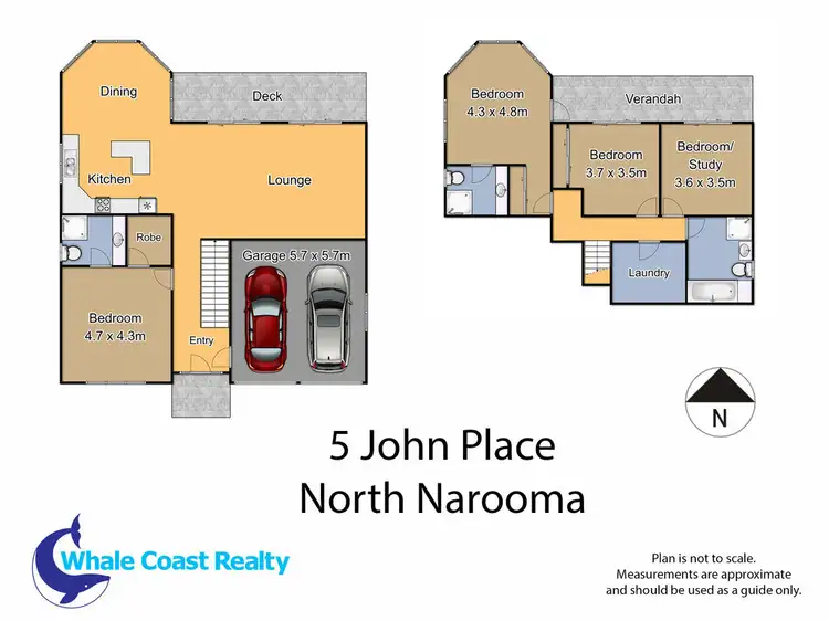 Floorplan of Homely house listing, 5 John Place, North Narooma NSW 2546