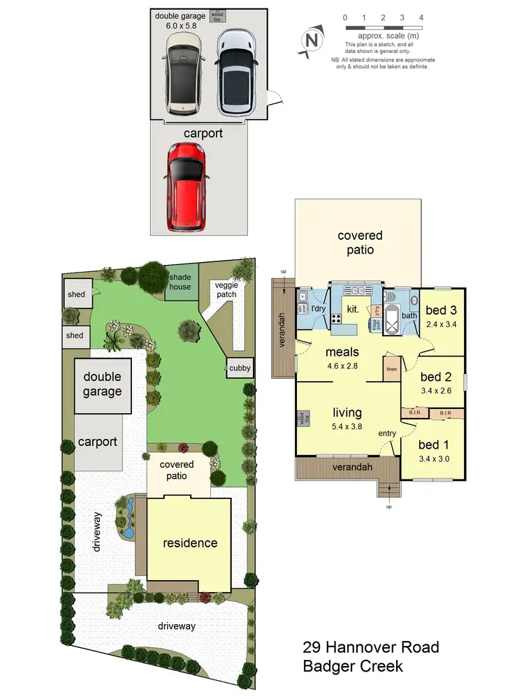 Floorplan of Homely house listing, 29 Hannover Road, Badger Creek VIC 3777