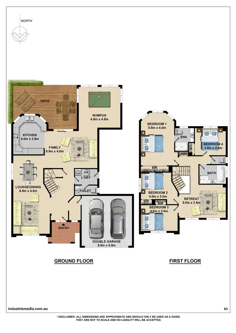 Floorplan of Homely house listing, 12 Botanical Drive, Kellyville NSW 2155