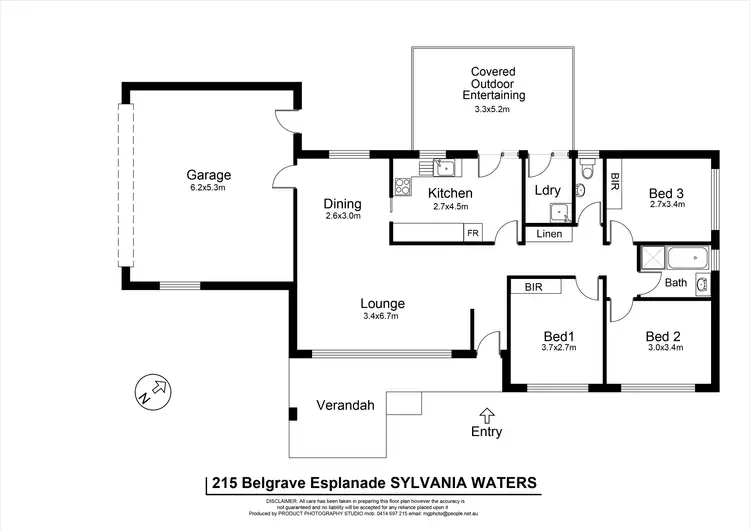 Floorplan of Homely house listing, 215 Belgrave Esplanade, Sylvania Waters NSW 2224