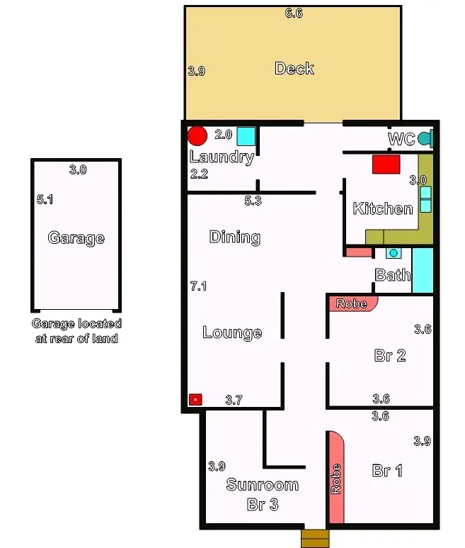 Floorplan of Homely house listing, 150 Ballina Road, Lismore NSW 2480