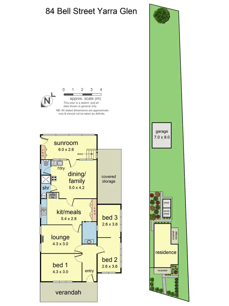 Floorplan of Homely house listing, 84 Bell Street, Yarra Glen VIC 3775