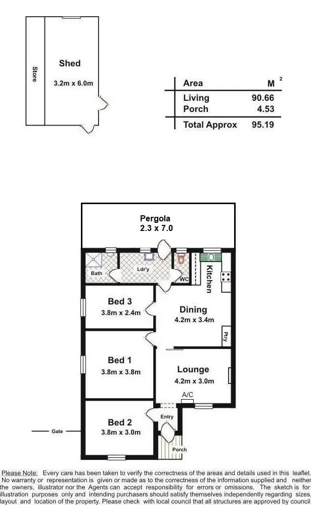 Floorplan of Homely house listing, 23 Woodhall Road, Osborne SA 5017