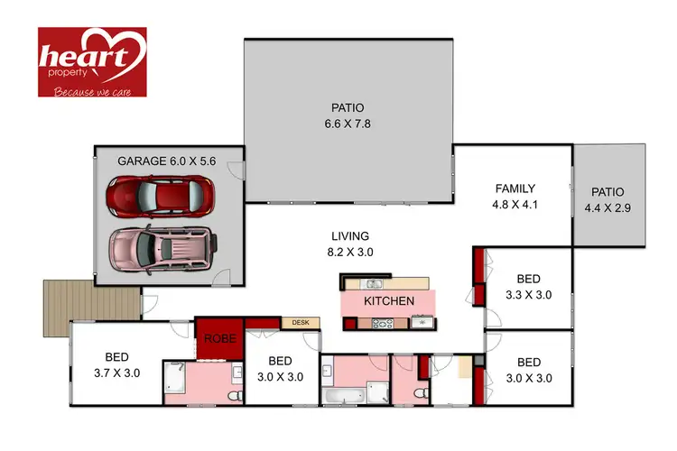Floorplan of Homely house listing, 9 Neilson Court, Stratford VIC 3862