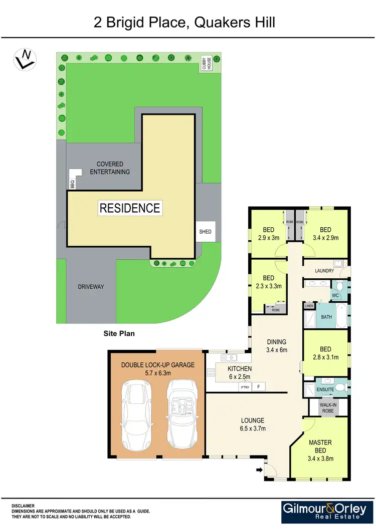 Floorplan of Homely house listing, 2 Brigid Place, Quakers Hill NSW 2763
