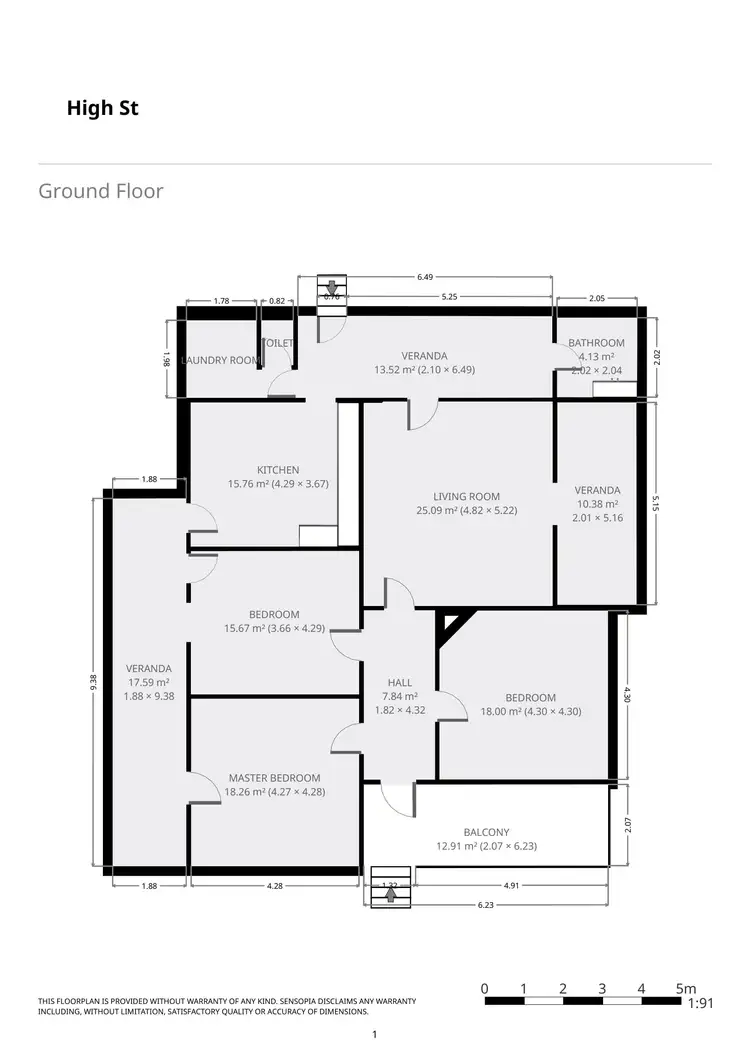 Floorplan of Homely house listing, 63 High Street, Lismore NSW 2480