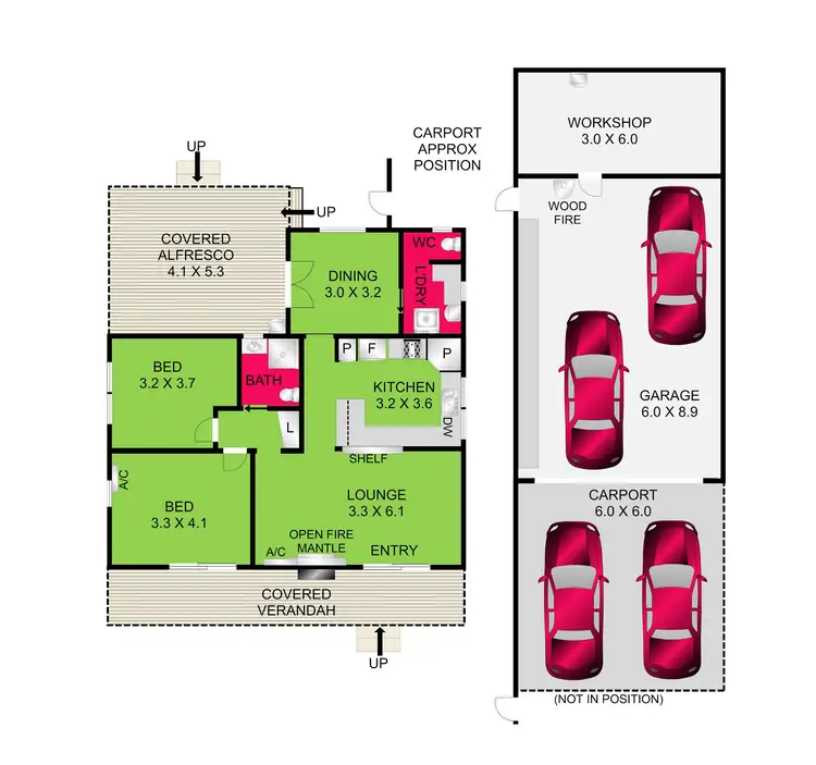 Floorplan of Homely house listing, 4 Helmer Crescent, Thomson VIC 3219