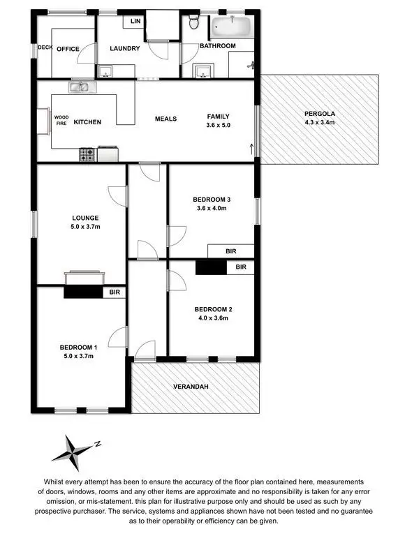 Floorplan of Homely house listing, 13 Umpherston Street, Mount Gambier SA 5290