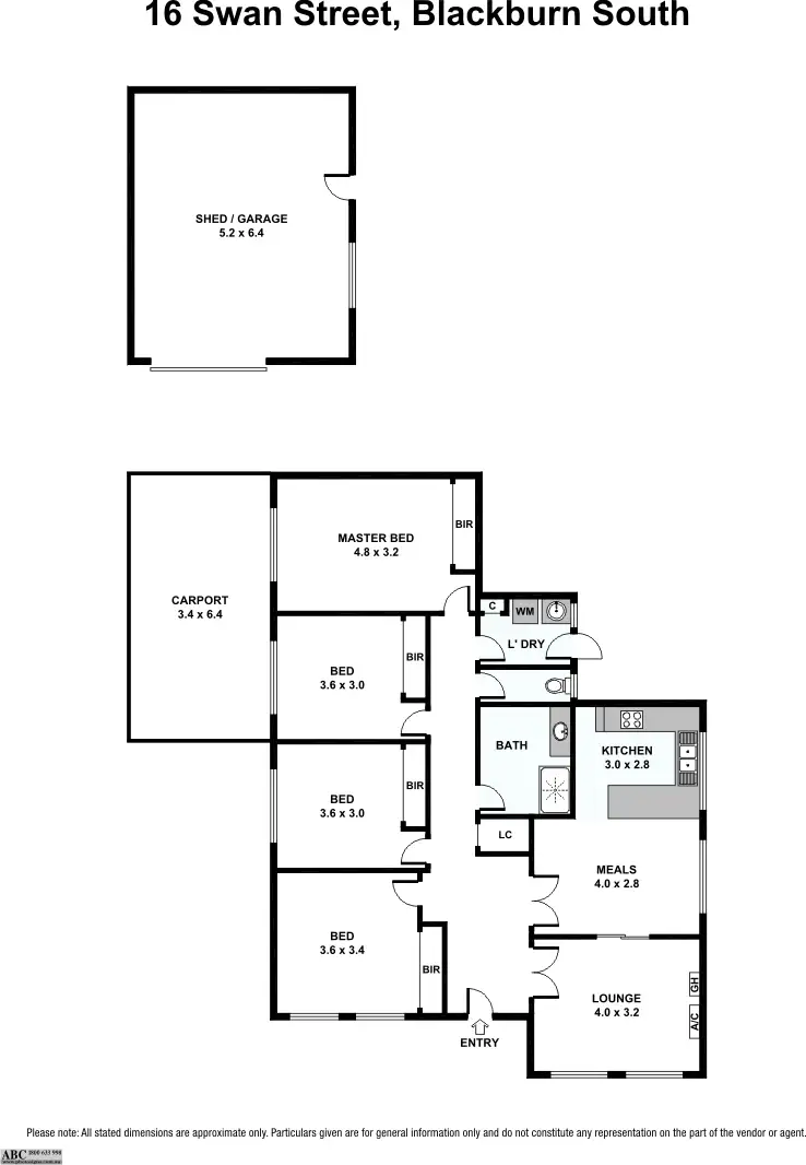 Floorplan of Homely house listing, 16 Swan Street, Blackburn South VIC 3130