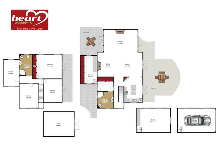 Floorplan of Homely house listing, 5 The Boulevard, Loch Sport VIC 3851
