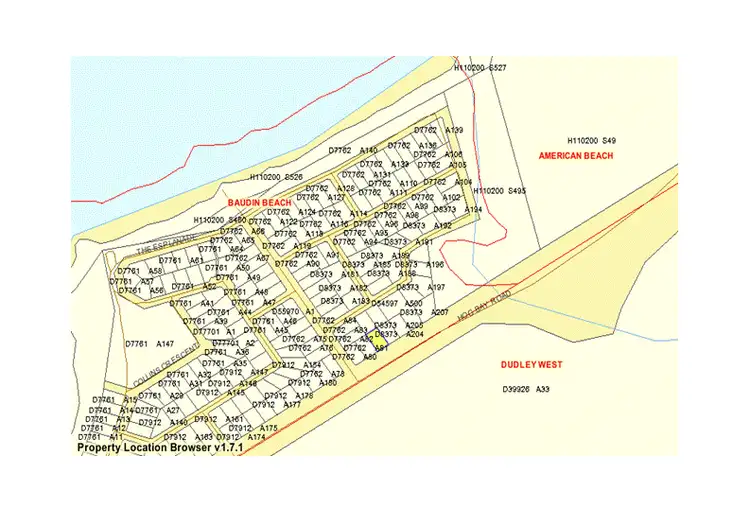 Floorplan of Homely land listing, LOT 203 Hog Bay Road, Baudin Beach SA 5222