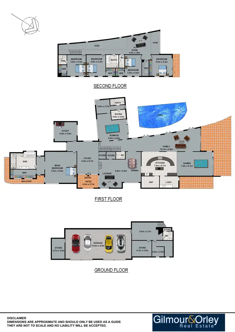 Floorplan of Homely house listing, 32 Strathfillan Way, Kellyville NSW 2155