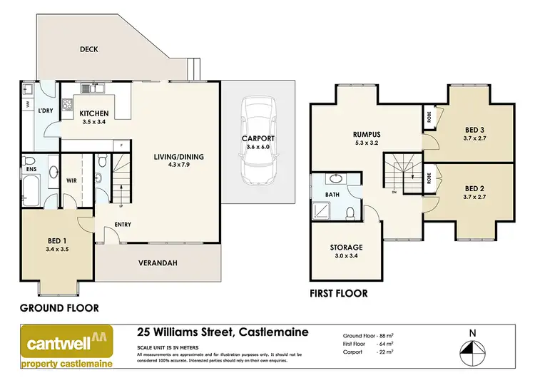 Floorplan of Homely house listing, 25 William Street, Castlemaine VIC 3450