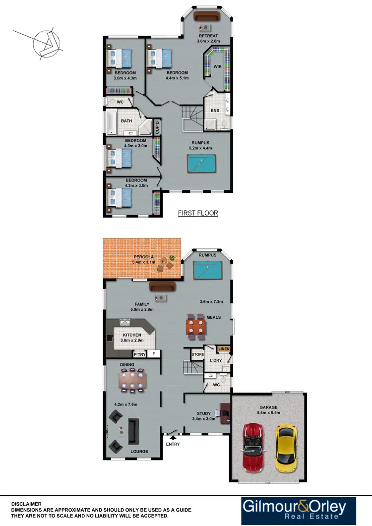 Floorplan of Homely house listing, 19 Jack McNamee Place, Kellyville NSW 2155